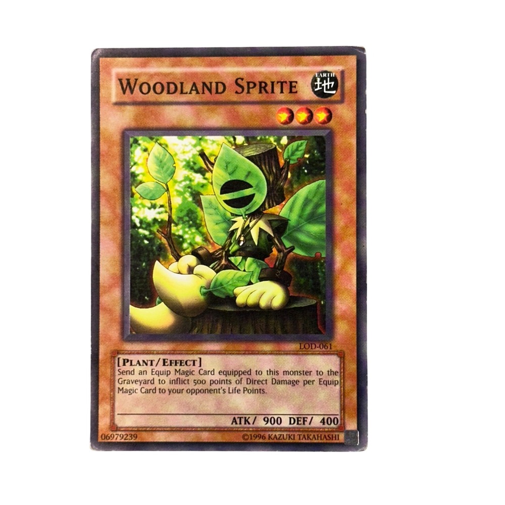 Yu-Gi-Oh! Trading Card Game Brown Woodland Sprite‎ LOD-061 1st Edition